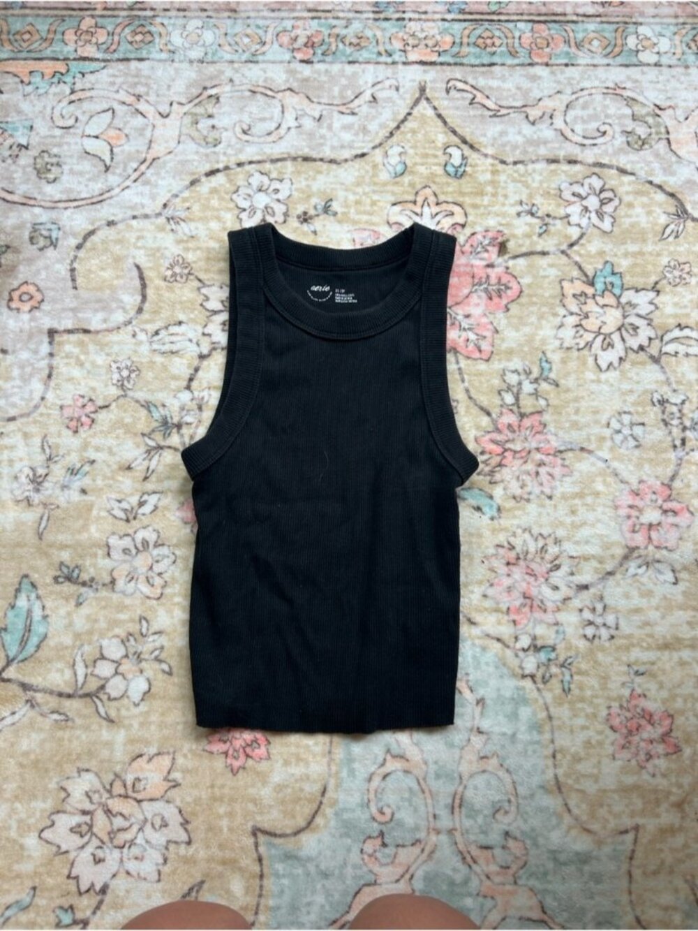 Aerie Black Tank Top